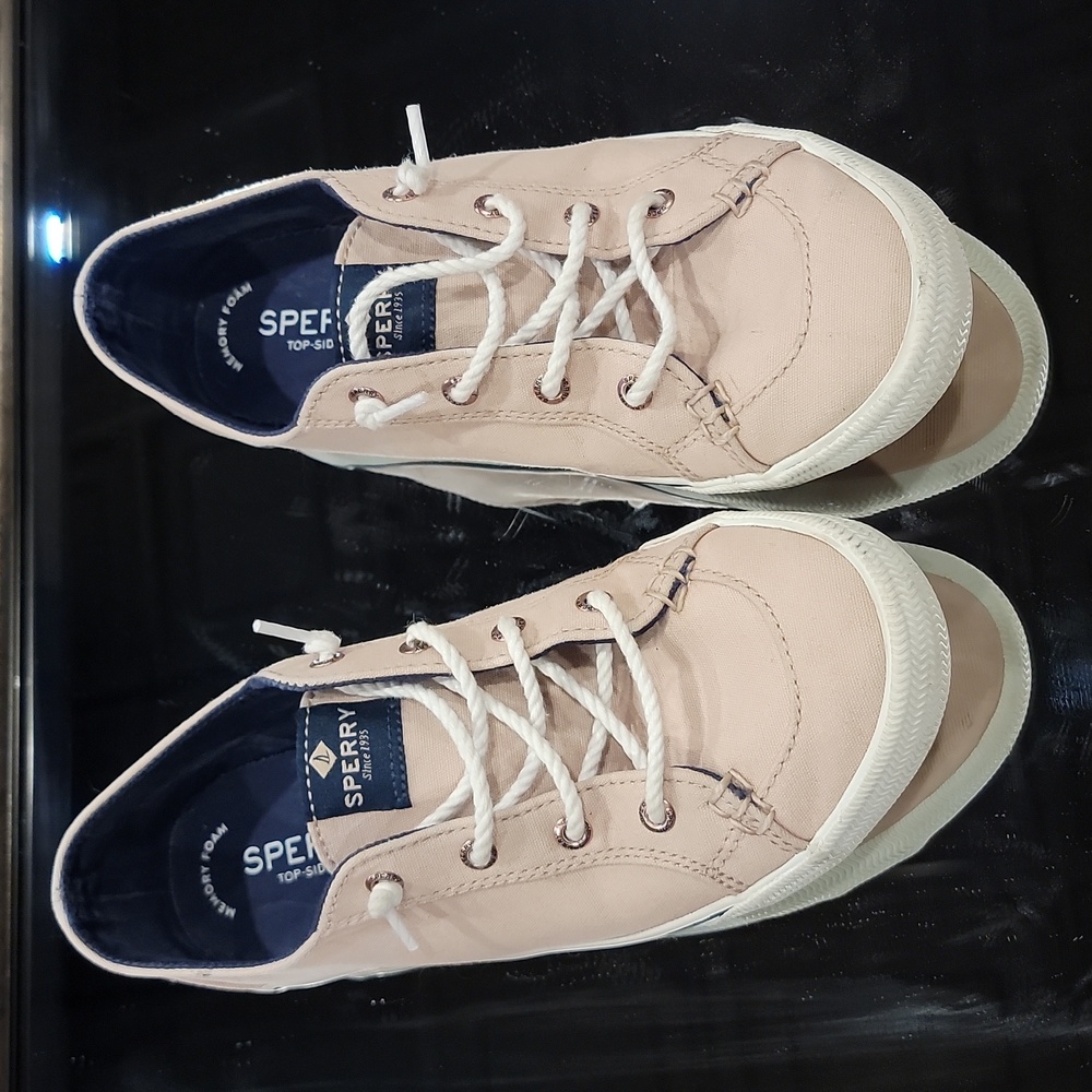Pink Sperry Top Sider size 7 shoes